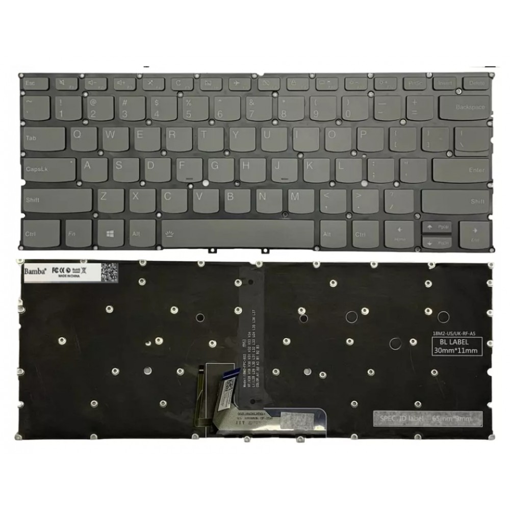 Bàn phím Tốt dùng cho Lenovo Yoga C940-14IIL  (Có Đen) Có Đèn